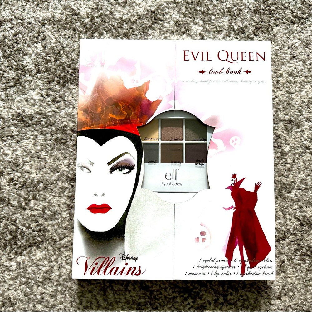 Elf Disney Evil Queen Look Book Makeup NEW